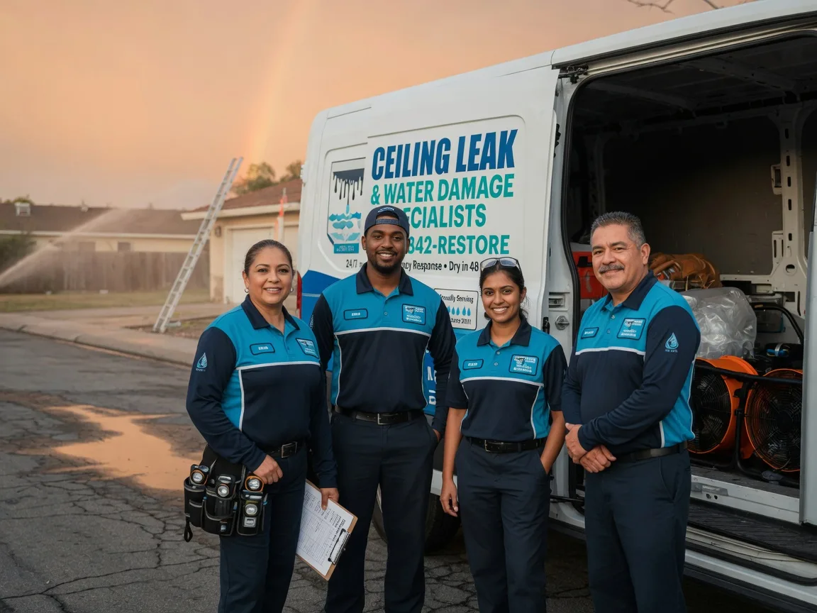 Ceiling Leak Cleanup company in Wild Rose, WI
